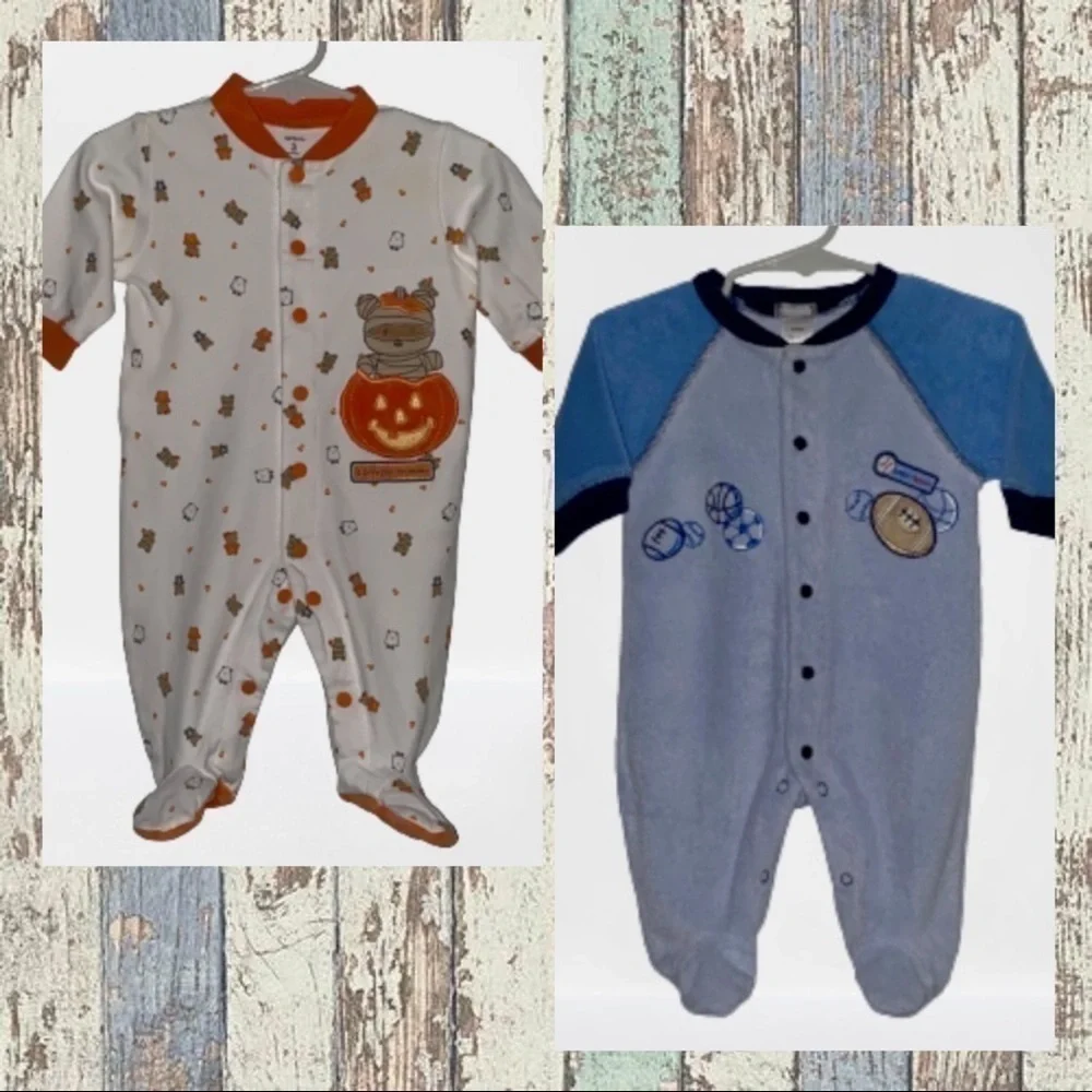 Carter’s (2) Baby Boys Sleepers